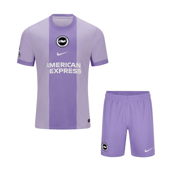 Camiseta Brighton & Hove Albion 2ª Niño 2025/26